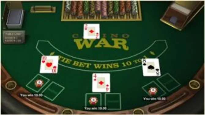 La Bataille en argent réel, version casino