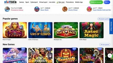 Notre avis sur le Slottica casino en ligne