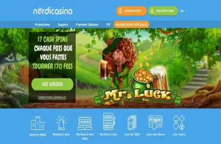 Notre avis sur le casino Nordi : jeux et bonus