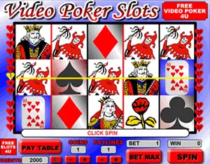 Jouer au vidéo poker en ligne avec argent réel
